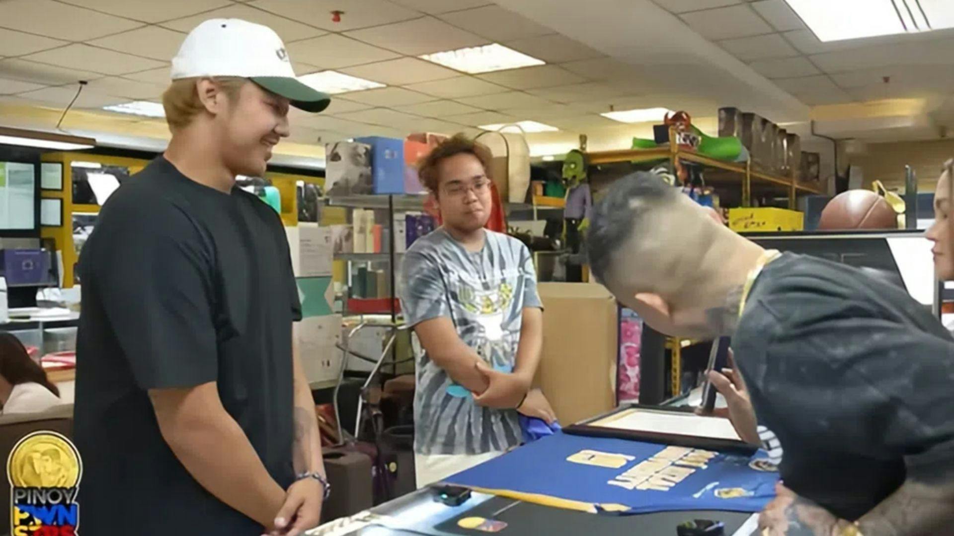 John Amores sells JRU jersey and VP Sara’s letter for business startup
